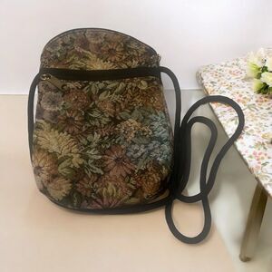 Vintage YKK Zipper Crossbody Purse